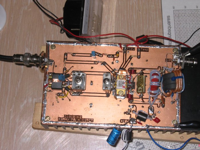 Photo of 100W dual MOSFET PA
