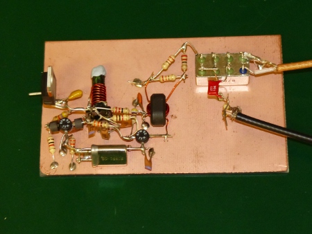 Butler oscillator on pcb
